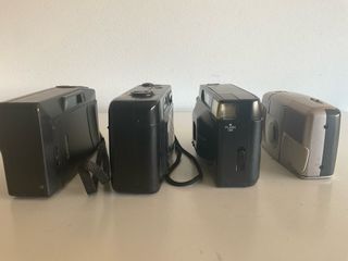 645. LoteAnalógicas:Canon, Kodak, Fuji, Konica.20€