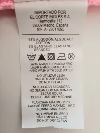 Pantalón Vaquero Rosa Flúor Brotas