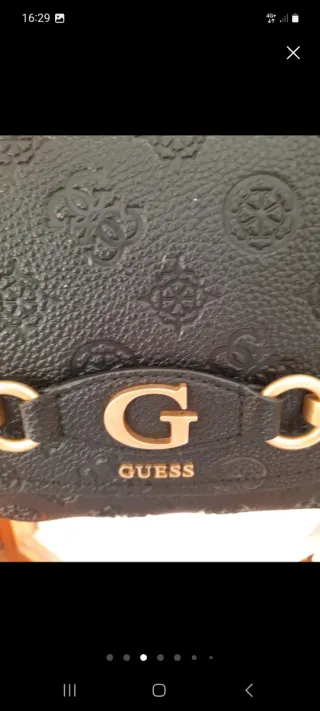 Borsa tracolla Guess nera