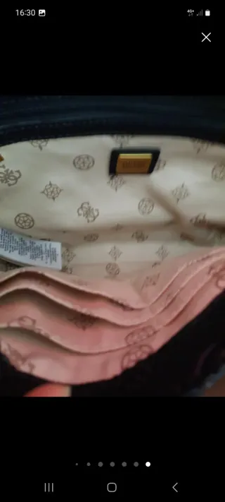 Borsa tracolla Guess nera