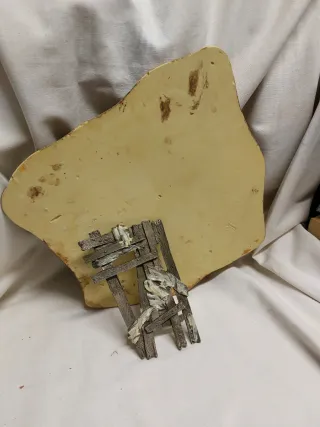 Belén Metálico 7cm Belenes del Mundo con portal