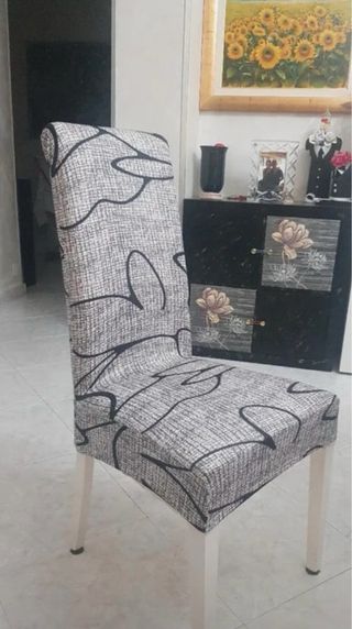 6 Fundas Sillas Comedor Nuevas