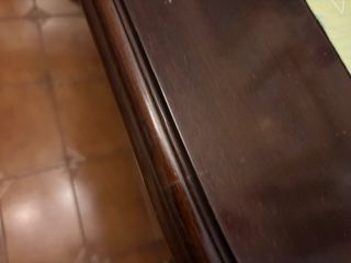 Mesa comedor extensible madera y sillas