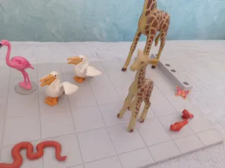 Playmobil Animales: Jirafas, Flamencos, Pelícanos