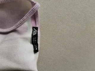 Top lencero tie-dye rosa y blanco