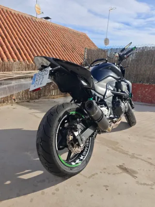 Kawasaki Z750 Naked Negra 50888 km