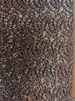 Bolso de fiesta plateado y negro