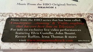 Treme CD 2010 Soundtrack BSO Jazz David Simon HBO