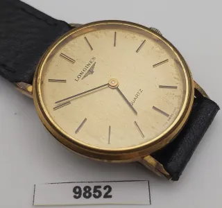 Reloj Longines Clásico Esfera Dorada