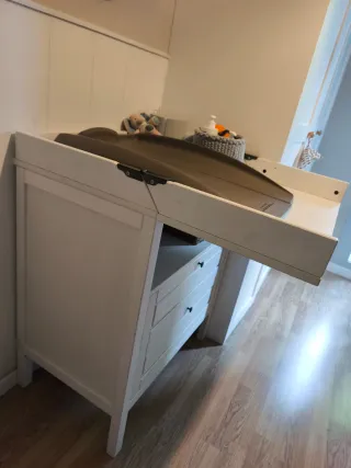 Cambiador Bebé Sundvik Blanco