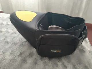 Sillón Portabebés Negro y Amarillo