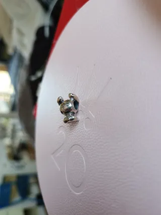 Charm Pandora Stitch Plata y Morado