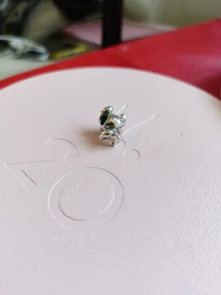 Charm Pandora Stitch Plata y Morado