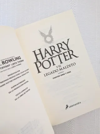 HARRY POTTER Y EL LEGADO MALDITO