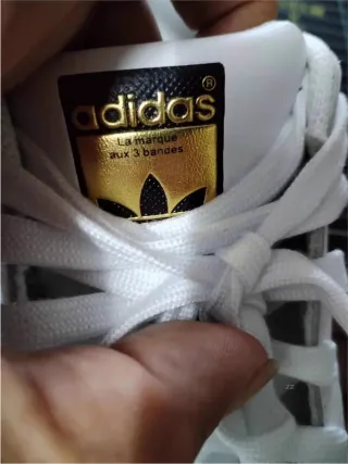 Adidas Superstar Blancas Negras Talla 39