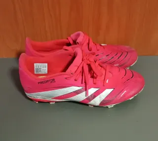 Adidas Predator Hombre Talla 37.5 Rosa/Plata