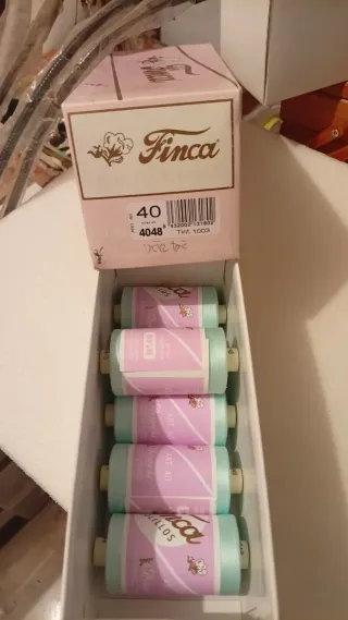 Bobinas Finca para bolillos - Hilo algodón