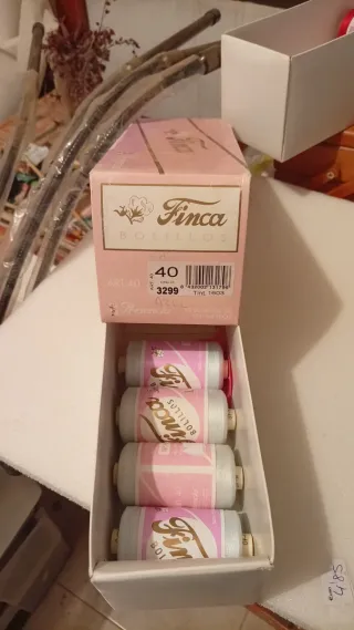 Bobinas Finca para bolillos - Hilo algodón