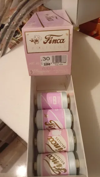 Bobinas Finca para bolillos - Hilo algodón