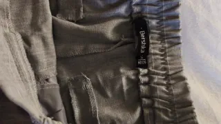 Bershka Pantalones Grises Talla S