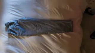 Bershka Pantalones Grises Talla S