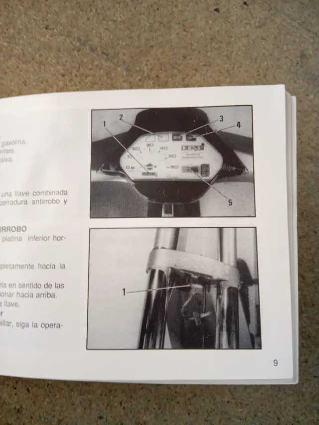 Manual usuario Derbi Variant Top 1991