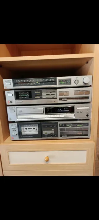 Equipo de música Sony