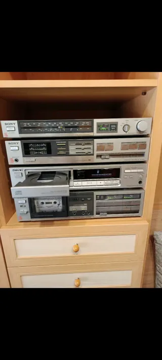 Equipo de música Sony