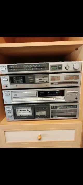 Equipo de música Sony