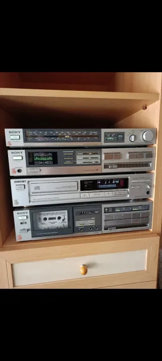 Equipo de música Sony