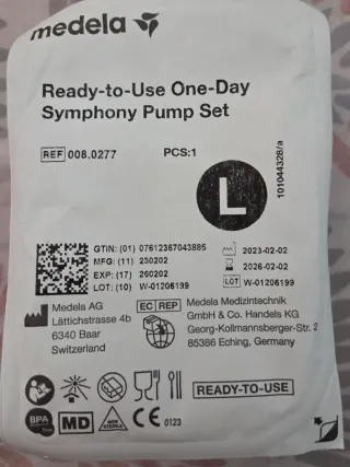 Sacaleches Medela Swing + recambios