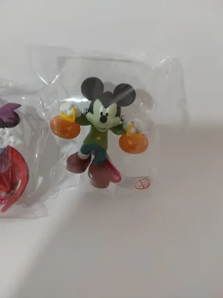 Figuras Mickey y Minnie Halloween Bullyland PVC