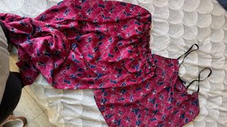 Pijama de seda con estampado