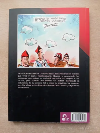 Pepe Buenaventura Durruti. Comic.