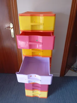 Cajonera 8 cajones de plástico