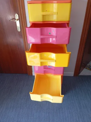 Cajonera 8 cajones de plástico