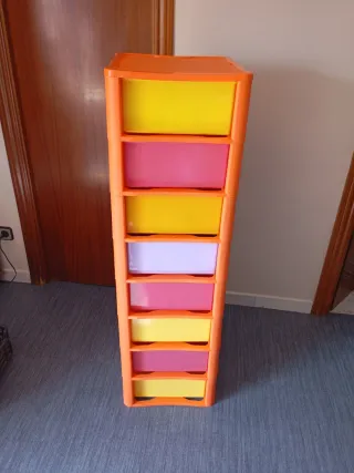 Cajonera 8 cajones de plástico