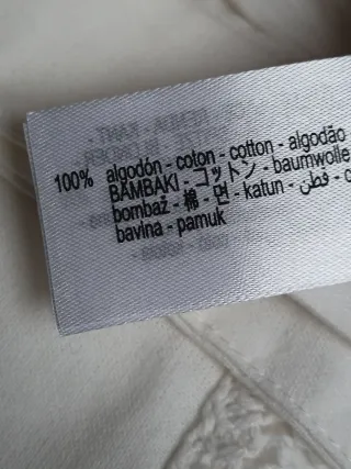 Pantalón culotte Zara bordado