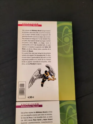 Comics hulk biblioteca Marvel excelcior.