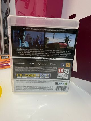 Videojuego PS3 Grand Theft Auto V Five