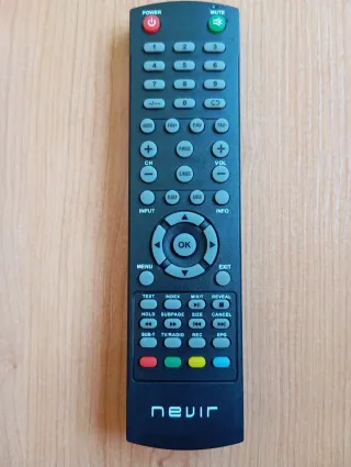 Mando a distancia TV Nevir
