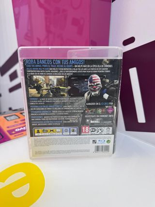 Videojuego PS3 payday 2