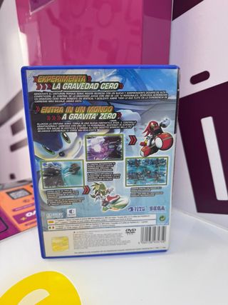 Videojuego PS2 sonic riders zero gravity