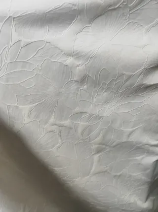 Cortinas relieve flor de Loto 2+2