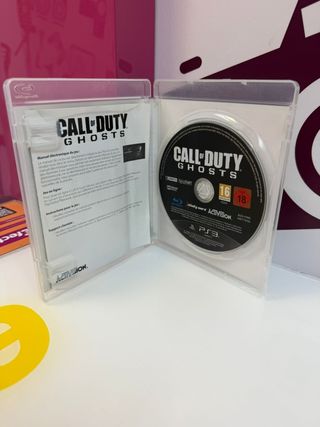 Videojuego PS3 call of duty  ghosts