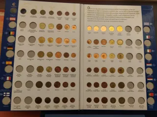 Álbum Monedas Euro Varios Países