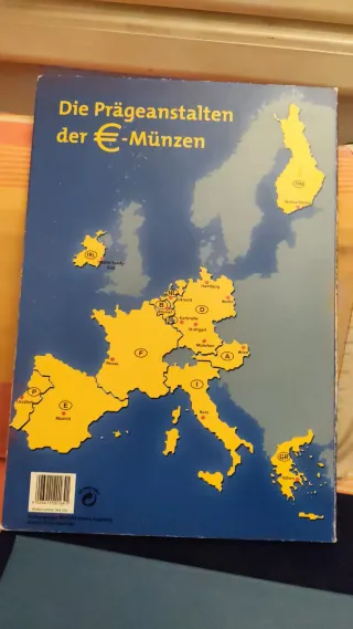 Álbum Monedas Euro Varios Países