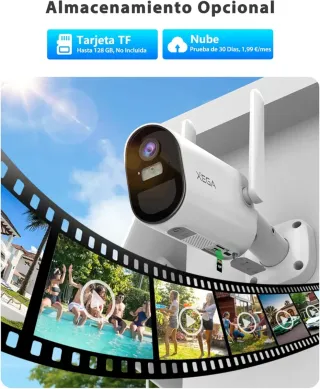 Cámara Vigilancia Exterior Xega 4G