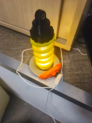 Lampada SHOCK ABSORBER – Pezzo Unico da Collezione