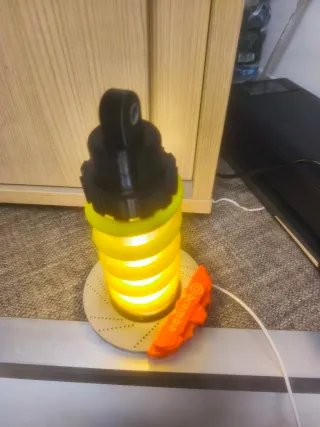 Lampada SHOCK ABSORBER – Pezzo Unico da Collezione